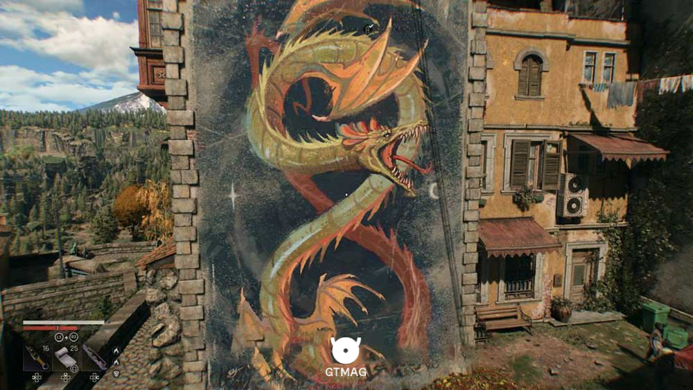 Mural شماره 18 &ndash; Infinite - تمام مکان&zwnj;های Mural در Dying Light: The Beast