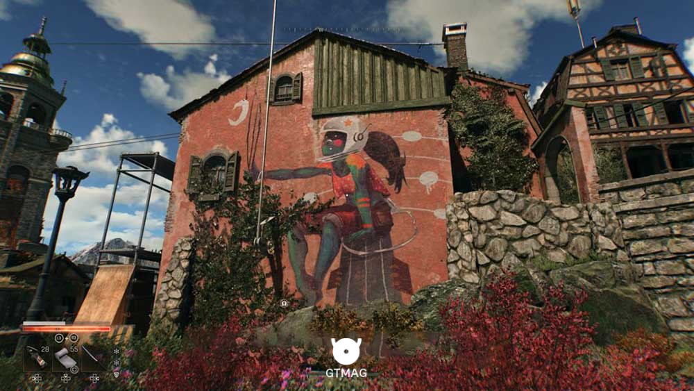 Mural شماره 19 &ndash; Daydreamer - تمام مکان&zwnj;های Mural در Dying Light: The Beast