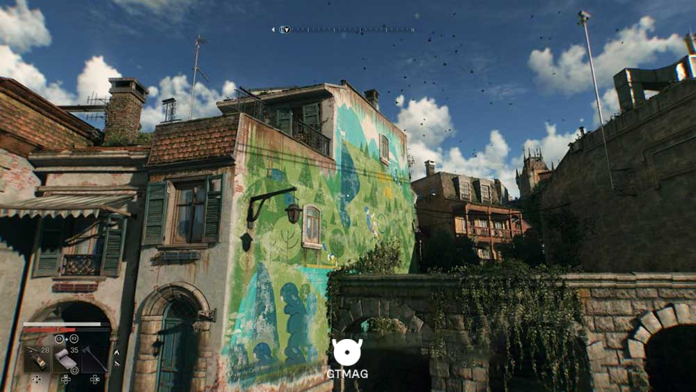 Mural شماره 23 &ndash; Holidays in Castor Woods - تمام مکان&zwnj;های Mural در Dying Light: The Beast