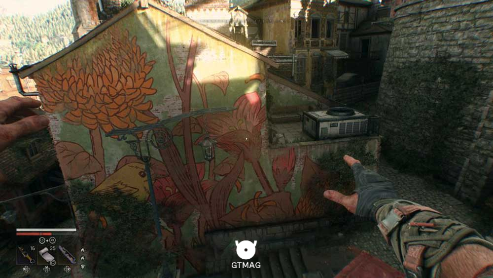 Mural شماره 27 &ndash; Nature - تمام مکان&zwnj;های Mural در Dying Light: The Beast