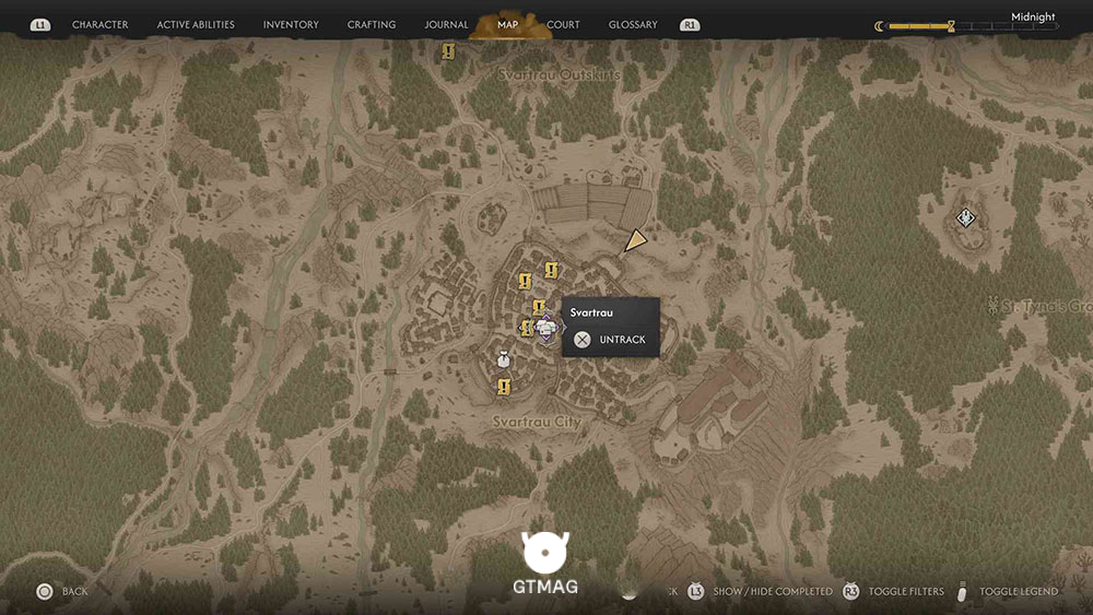 Village شماره 5: Svartrau - تمام مکان&zwnj;های Village در Blood of Dawnwalker