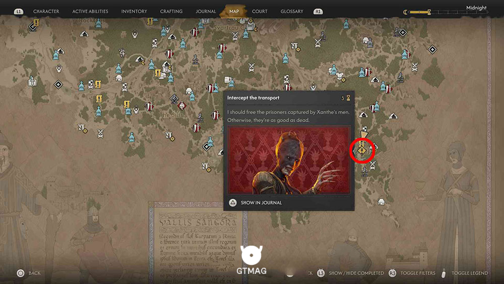 XANTHE: ABDUCTED TRANSPORTS - تمام مکان&zwnj;های Vrakhiri Transport در The Blood of Dawnwalker