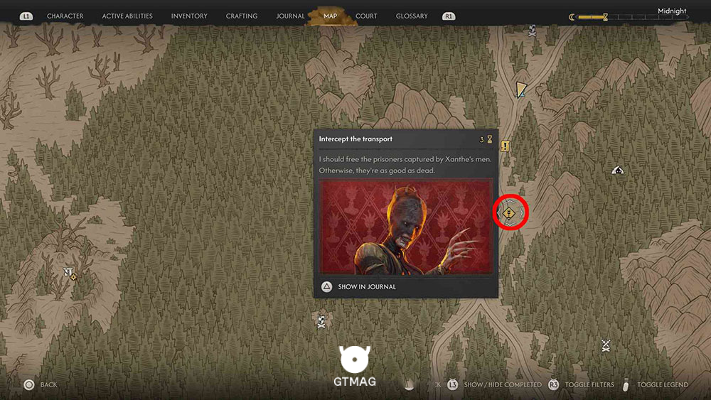 XANTHE: ABDUCTED TRANSPORTS - تمام مکان&zwnj;های Vrakhiri Transport در The Blood of Dawnwalker