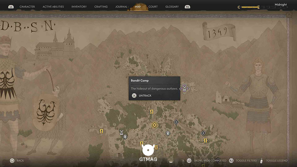 Bandit Camp شماره 1 - تمام موقعیت&zwnj;های Bandit Camp در Blood of Dawnwalker