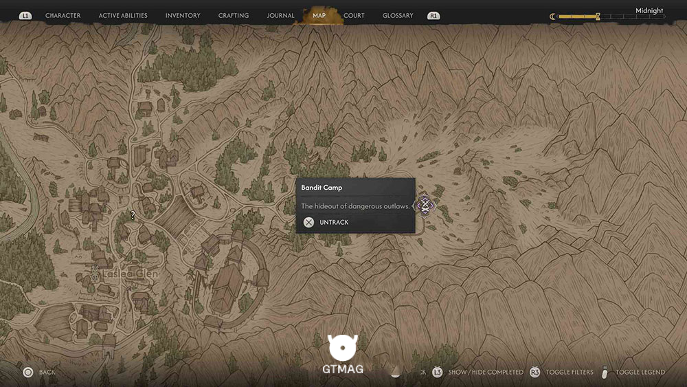 Bandit Camp شماره 1 - تمام موقعیت&zwnj;های Bandit Camp در Blood of Dawnwalker