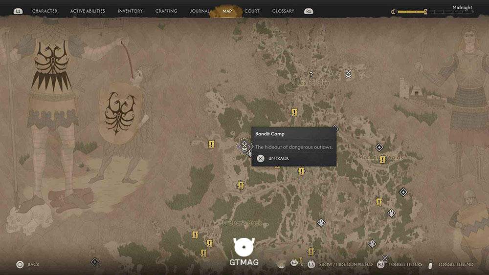 Bandit Camp شماره 2 - تمام موقعیت&zwnj;های Bandit Camp در Blood of Dawnwalker