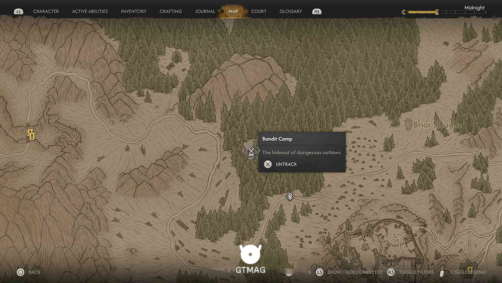 Bandit Camp شماره 2 - تمام موقعیت&zwnj;های Bandit Camp در Blood of Dawnwalker