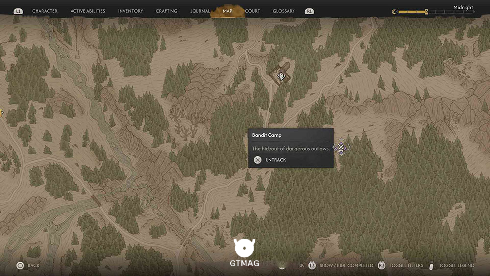 Bandit Camp شماره 3 - تمام موقعیت&zwnj;های Bandit Camp در Blood of Dawnwalker