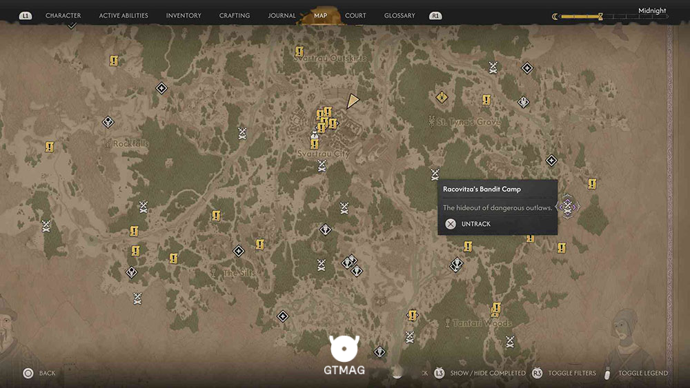 Bandit Camp شماره 5 - تمام موقعیت&zwnj;های Bandit Camp در Blood of Dawnwalker