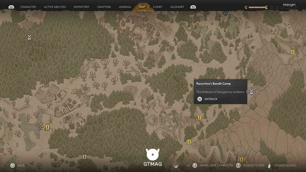 Bandit Camp شماره 5 - تمام موقعیت&zwnj;های Bandit Camp در Blood of Dawnwalker