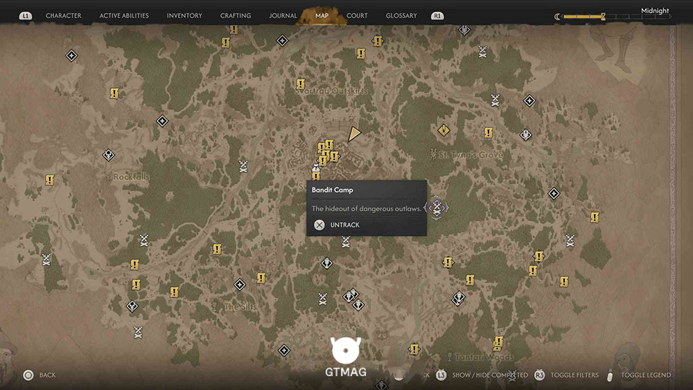 Bandit Camp شماره 6 - تمام موقعیت&zwnj;های Bandit Camp در Blood of Dawnwalker