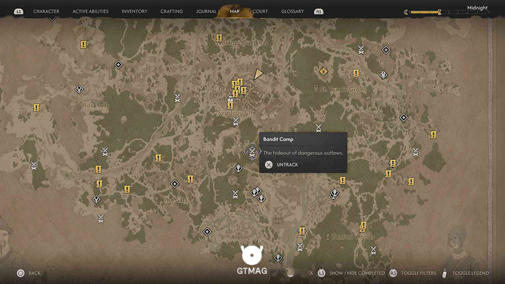 Bandit Camp شماره 7 - تمام موقعیت&zwnj;های Bandit Camp در Blood of Dawnwalker