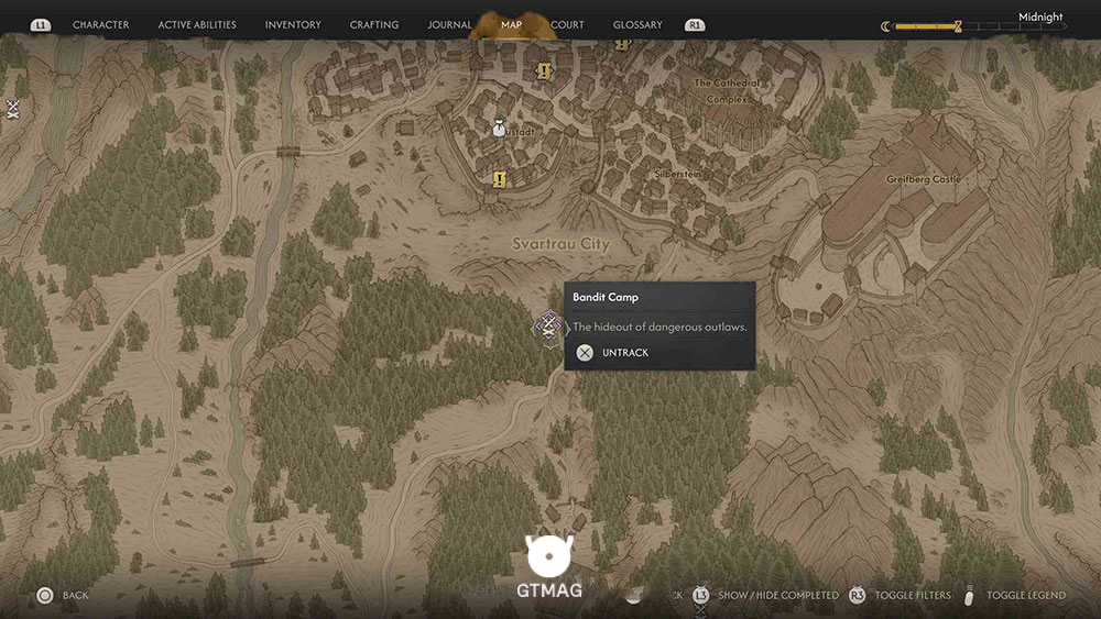 Bandit Camp شماره 8 - تمام موقعیت&zwnj;های Bandit Camp در Blood of Dawnwalker