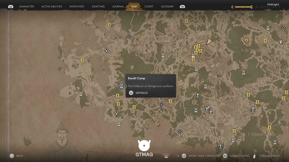 Bandit Camp شماره 10 - تمام موقعیت&zwnj;های Bandit Camp در Blood of Dawnwalker