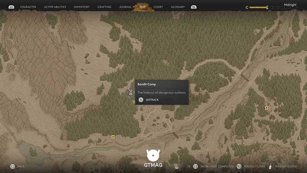 Bandit Camp شماره 10 - تمام موقعیت&zwnj;های Bandit Camp در Blood of Dawnwalker