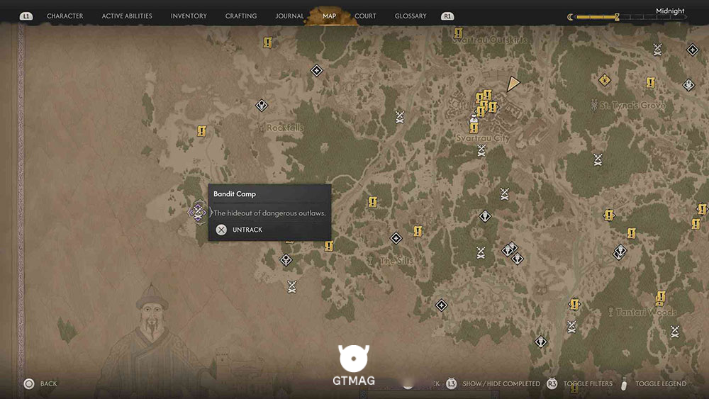 Bandit Camp شماره 11 - تمام موقعیت&zwnj;های Bandit Camp در Blood of Dawnwalker