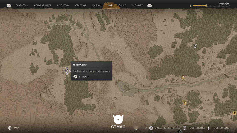 Bandit Camp شماره 11 - تمام موقعیت&zwnj;های Bandit Camp در Blood of Dawnwalker