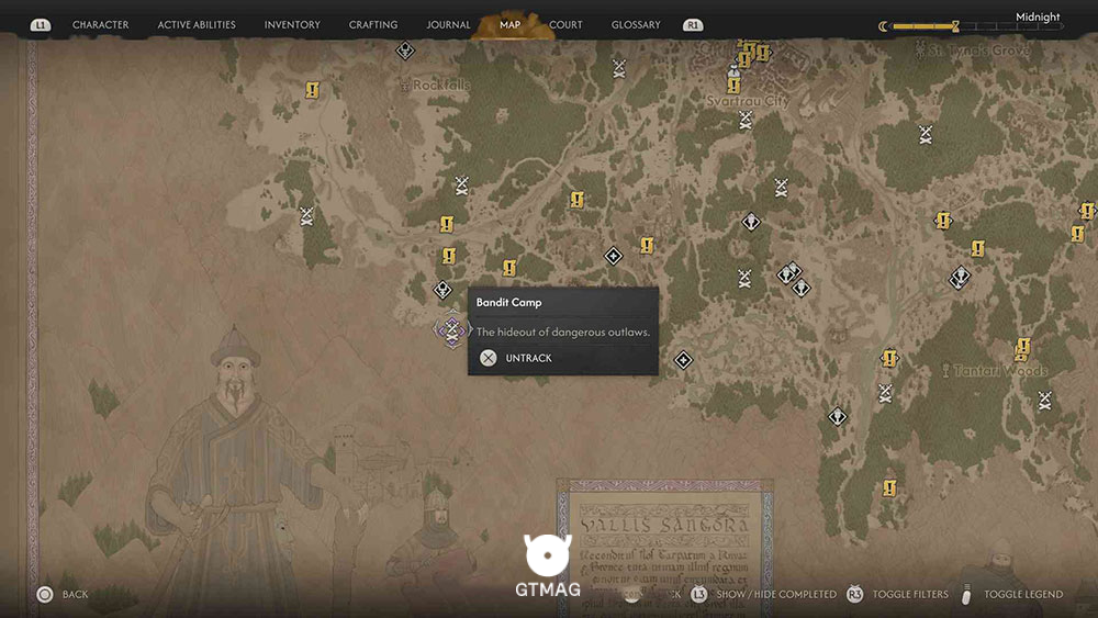 Bandit Camp شماره 12 - تمام موقعیت&zwnj;های Bandit Camp در Blood of Dawnwalker