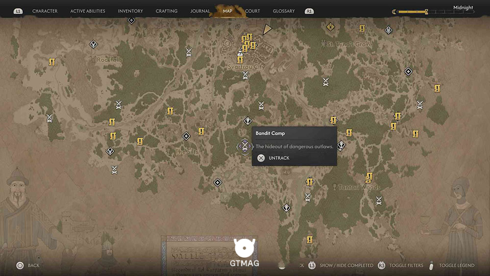Bandit Camp شماره 13 - تمام موقعیت&zwnj;های Bandit Camp در Blood of Dawnwalker