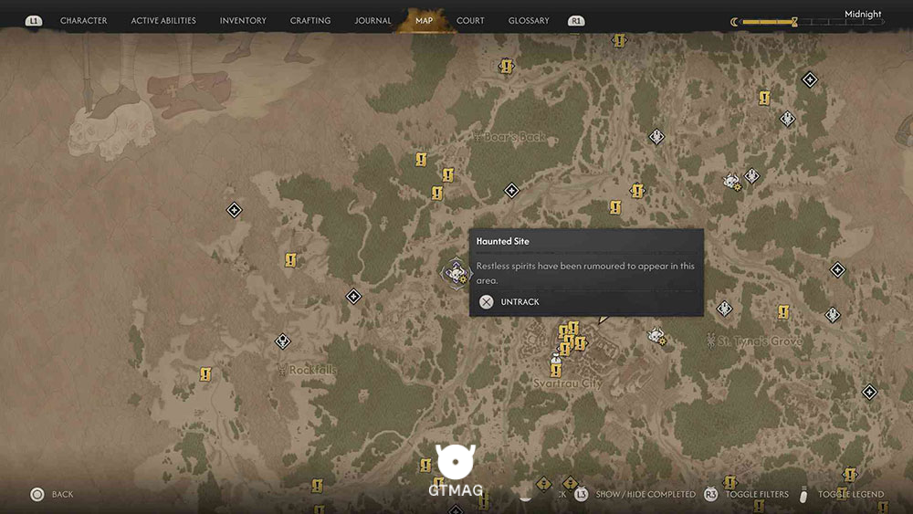 Haunted Site شماره 3 - تمام مکان&zwnj;های Haunted Site در Blood of Dawnwalker