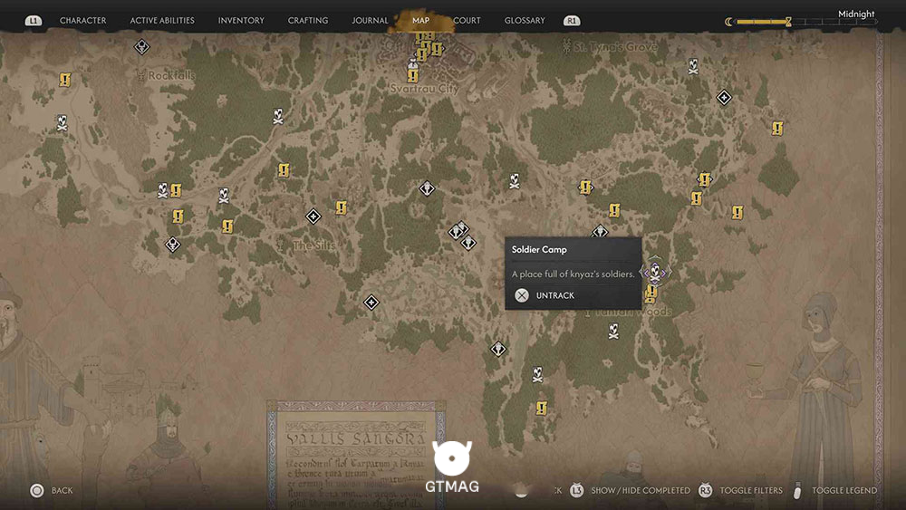 Soldier Camp شماره 6 - تمام مکان&zwnj;های Soldier Camp در Blood of Dawnwalker
