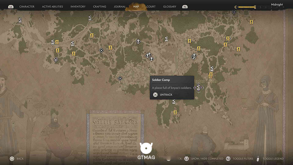 Soldier Camp شماره 7 - تمام مکان&zwnj;های Soldier Camp در Blood of Dawnwalker