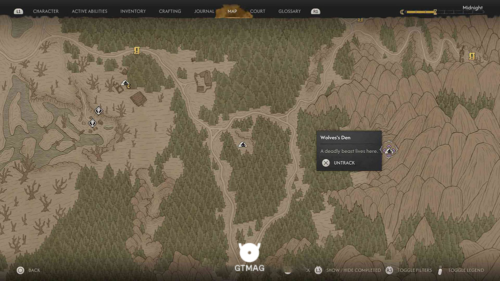 Monster Lair شماره 19: Wolves&rsquo;s Den - تمام مکان&zwnj;های Monster Lair در Blood of Dawnwalker