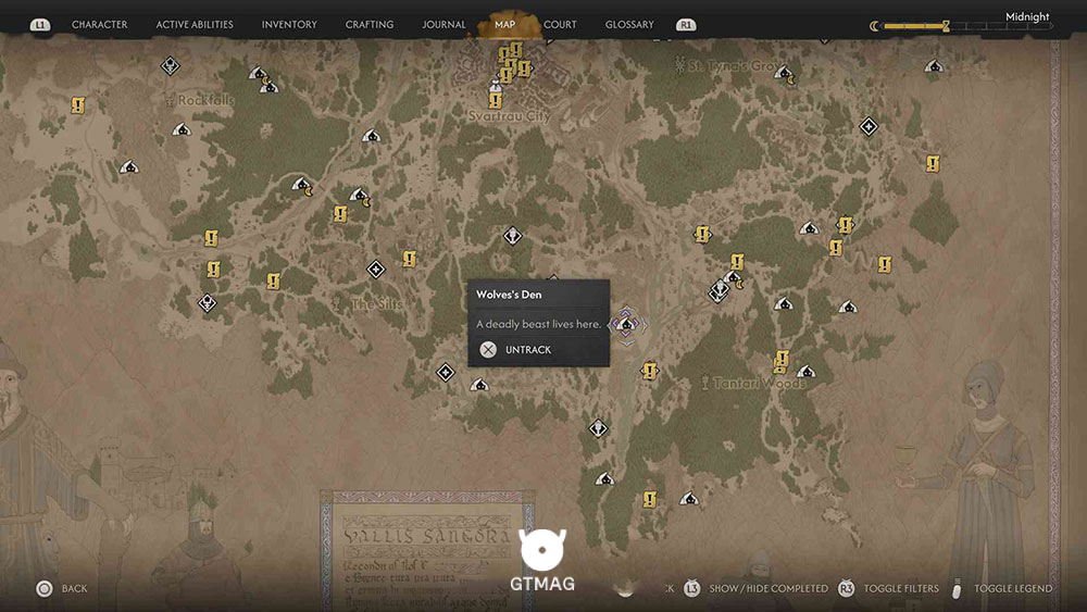 Monster Lair شماره 23: Wolves&rsquo;s Den - تمام مکان&zwnj;های Monster Lair در Blood of Dawnwalker
