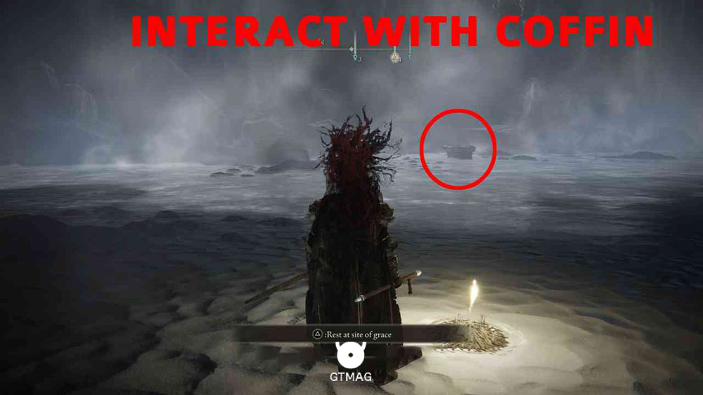 با Coffin پشت Valiant Gargoyle تعامل کنید - چگونه در Elden Ring به Deeproot Depths برسیم