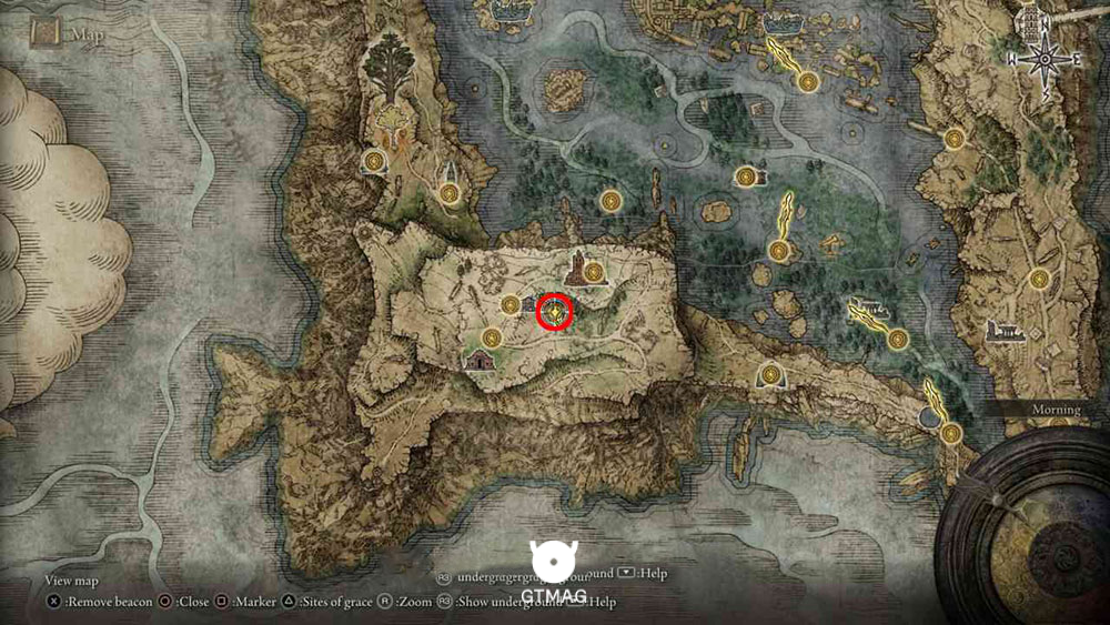 مرحله 1: دریافت Haligtree Secret Medallion بخش راست - چگونه به غرب Mountaintops of the Giants در Elden Ring برسیم