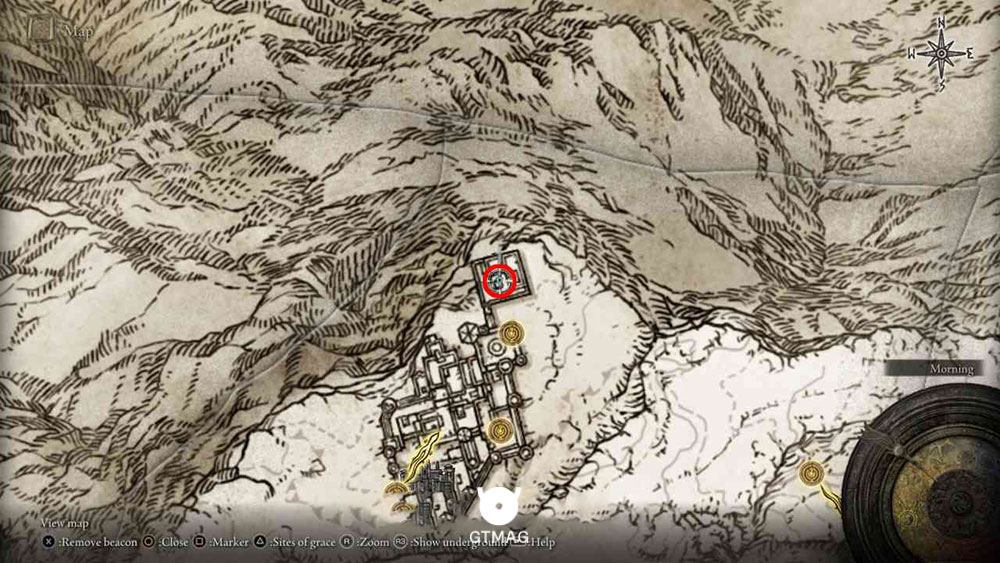 مرحله 2: دریافت Haligtree Secret Medallion بخش چپ - چگونه به غرب Mountaintops of the Giants در Elden Ring برسیم