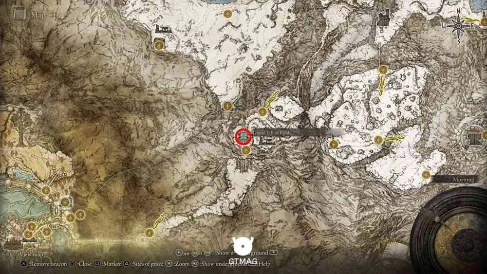 مرحله 3: استفاده از دو بخش Medallion در Grand Lift of Rold - چگونه به غرب Mountaintops of the Giants در Elden Ring برسیم