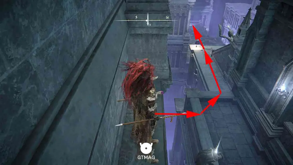 مسیر پشت&zwnj;بام&zwnj;ها را تا رسیدن به پایین دنبال کنید - محل Mimic Tear Ashen Remains در بازی Elden Ring