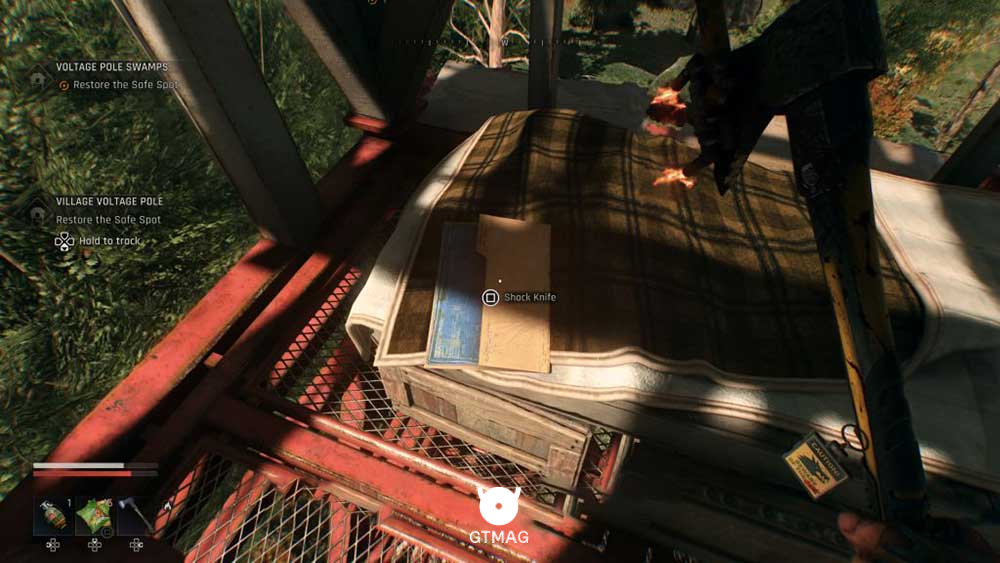 Blueprint شماره 12: Shock Knife - تمام مکانهای Blueprint در Dying Light: The Beast