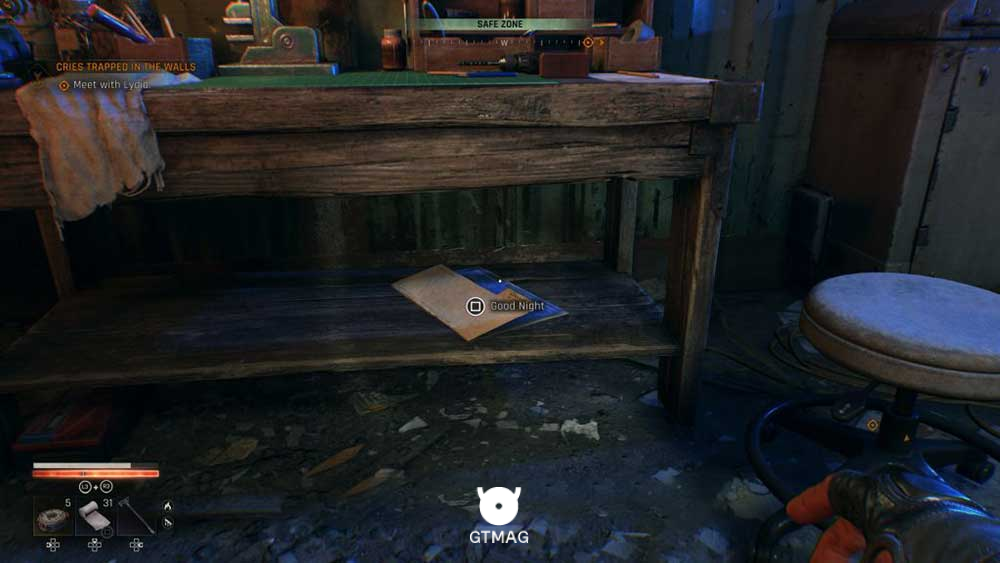 Blueprint شماره 35: Good Night - تمام مکانهای Blueprint در Dying Light: The Beast