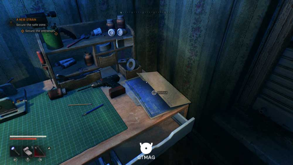 Blueprint شماره 39: Workout - تمام مکانهای Blueprint در Dying Light: The Beast