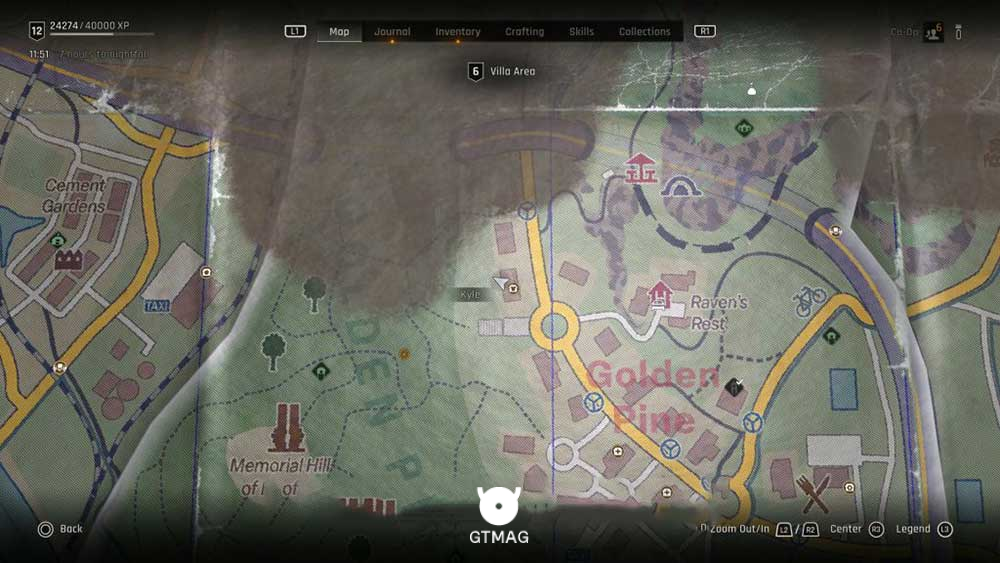 Blueprint شماره 70: Lucky Duck - تمام مکانهای Blueprint در Dying Light: The Beast