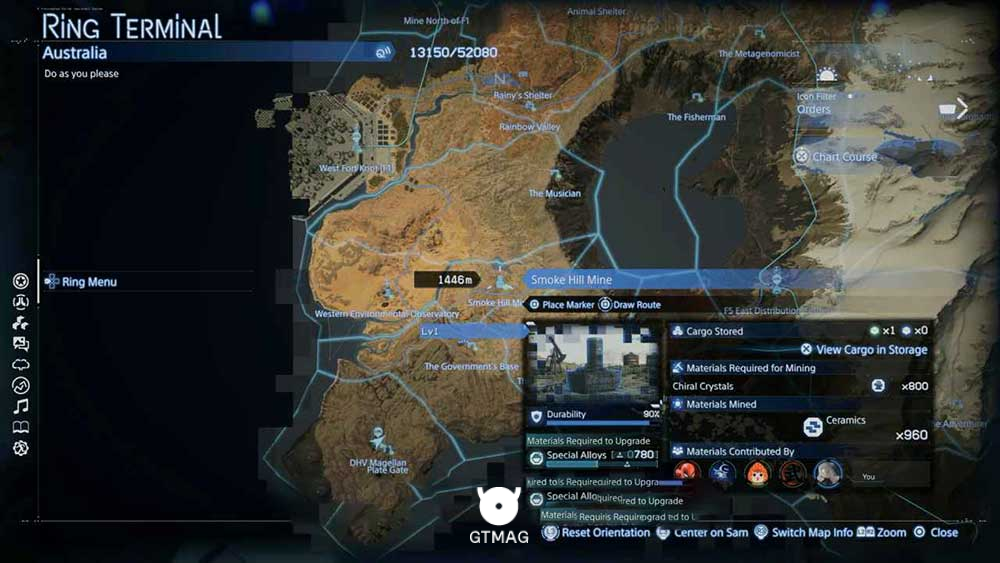 1 &ndash; Smoke Hill Mine - مکان&zwnj;های Mine در Death Stranding 2