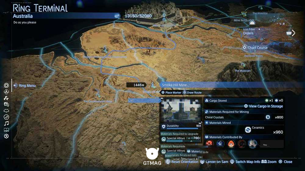 1 &ndash; Smoke Hill Mine - مکان&zwnj;های Mine در Death Stranding 2