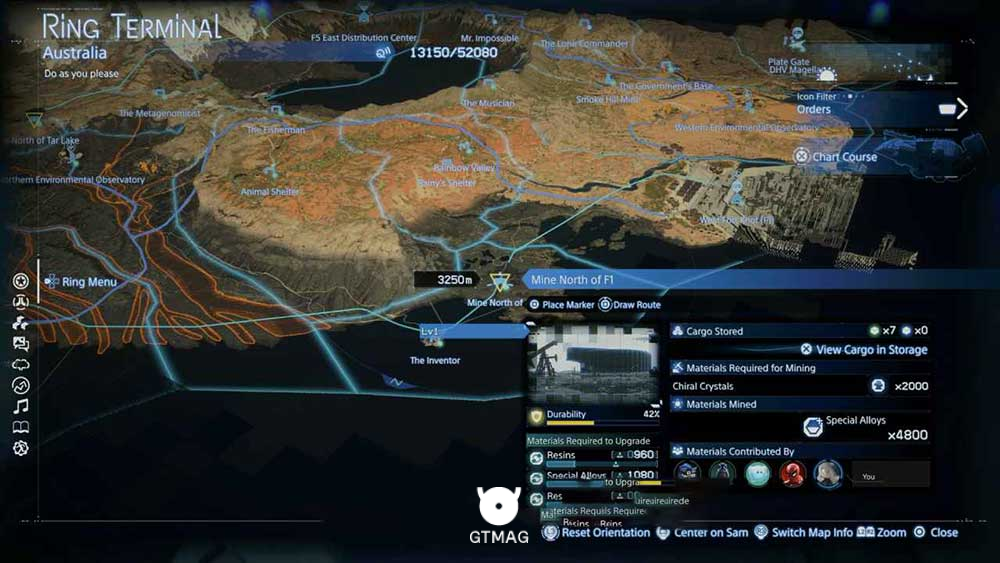 2 &ndash; Mine North of F1 - مکان&zwnj;های Mine در Death Stranding 2