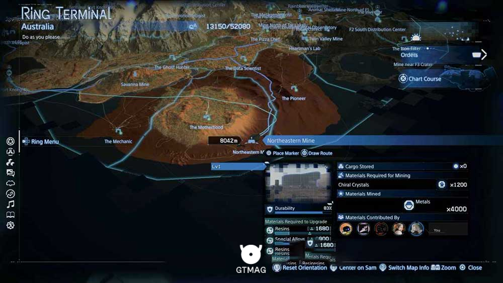 5 &ndash; Northeastern Mine - مکان&zwnj;های Mine در Death Stranding 2