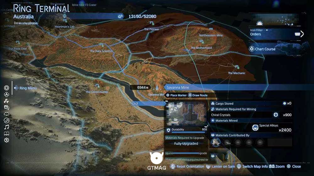 6 &ndash; Savanna Mine - مکان&zwnj;های Mine در Death Stranding 2