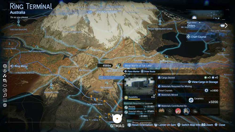 7 &ndash; Mine North of Tar Lake - مکان&zwnj;های Mine در Death Stranding 2