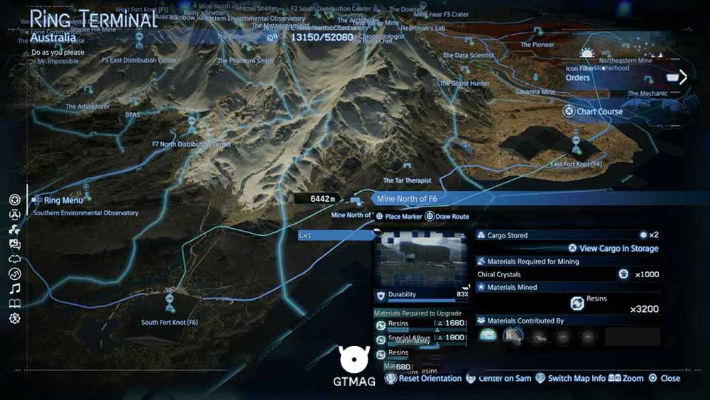 8 &ndash; Mine North of F6 - مکان&zwnj;های Mine در Death Stranding 2