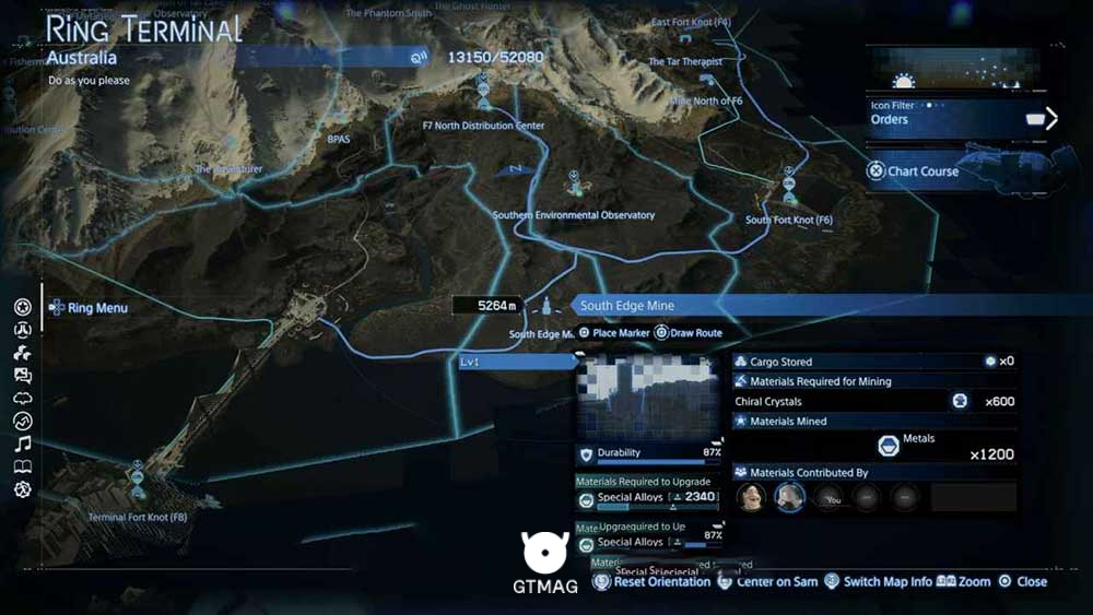 9 &ndash; South Edge Mine - مکان&zwnj;های Mine در Death Stranding 2