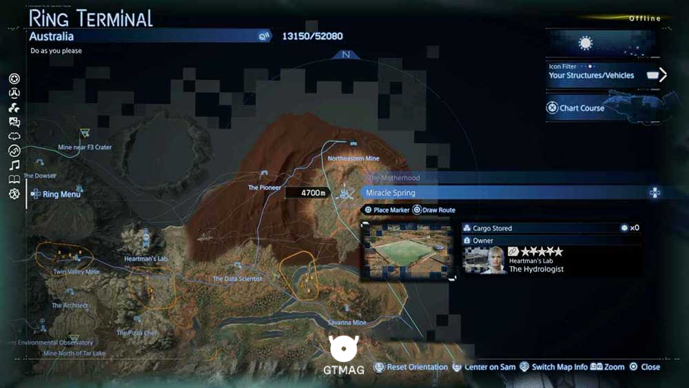 1. Miracle Spring - مکان&zwnj;های Hot Spring در Death Stranding 2