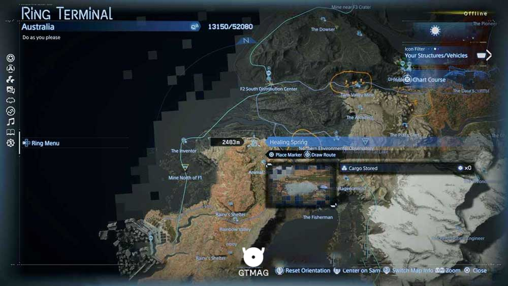 4. Healing Spring - مکان&zwnj;های Hot Spring در Death Stranding 2