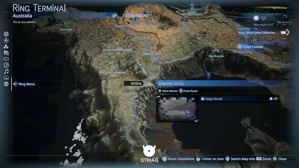 5. Digestive Spring - مکان&zwnj;های Hot Spring در Death Stranding 2