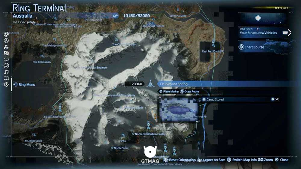 7. Clairvoyant Spring - مکان&zwnj;های Hot Spring در Death Stranding 2