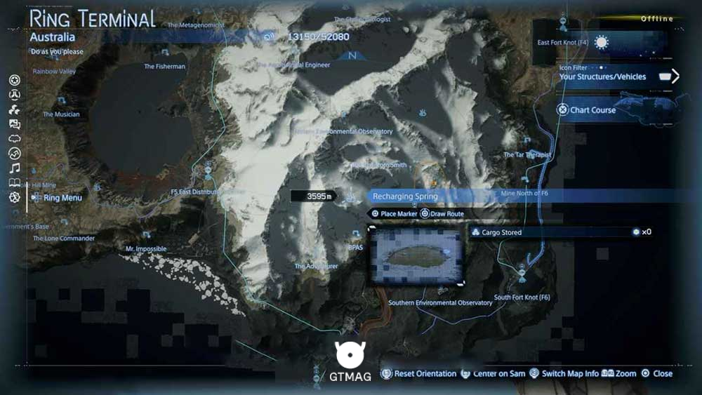 8. Recharging Spring - مکان&zwnj;های Hot Spring در Death Stranding 2